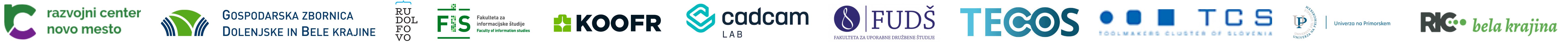 Partnerji projekta: Razvojni center Novo mesto, SRC-EDIH, EDIH Network, Evropska unija, Republika Slovenija