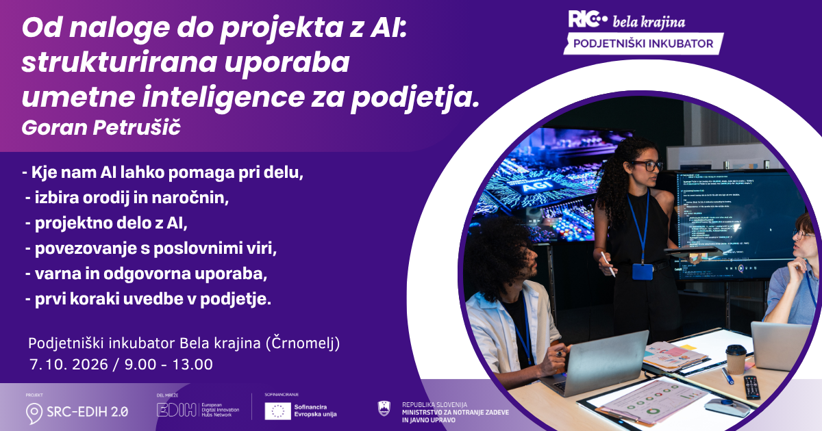 Od naloge do projekta z AI: strukturirana uporaba umetne inteligence za podjetja