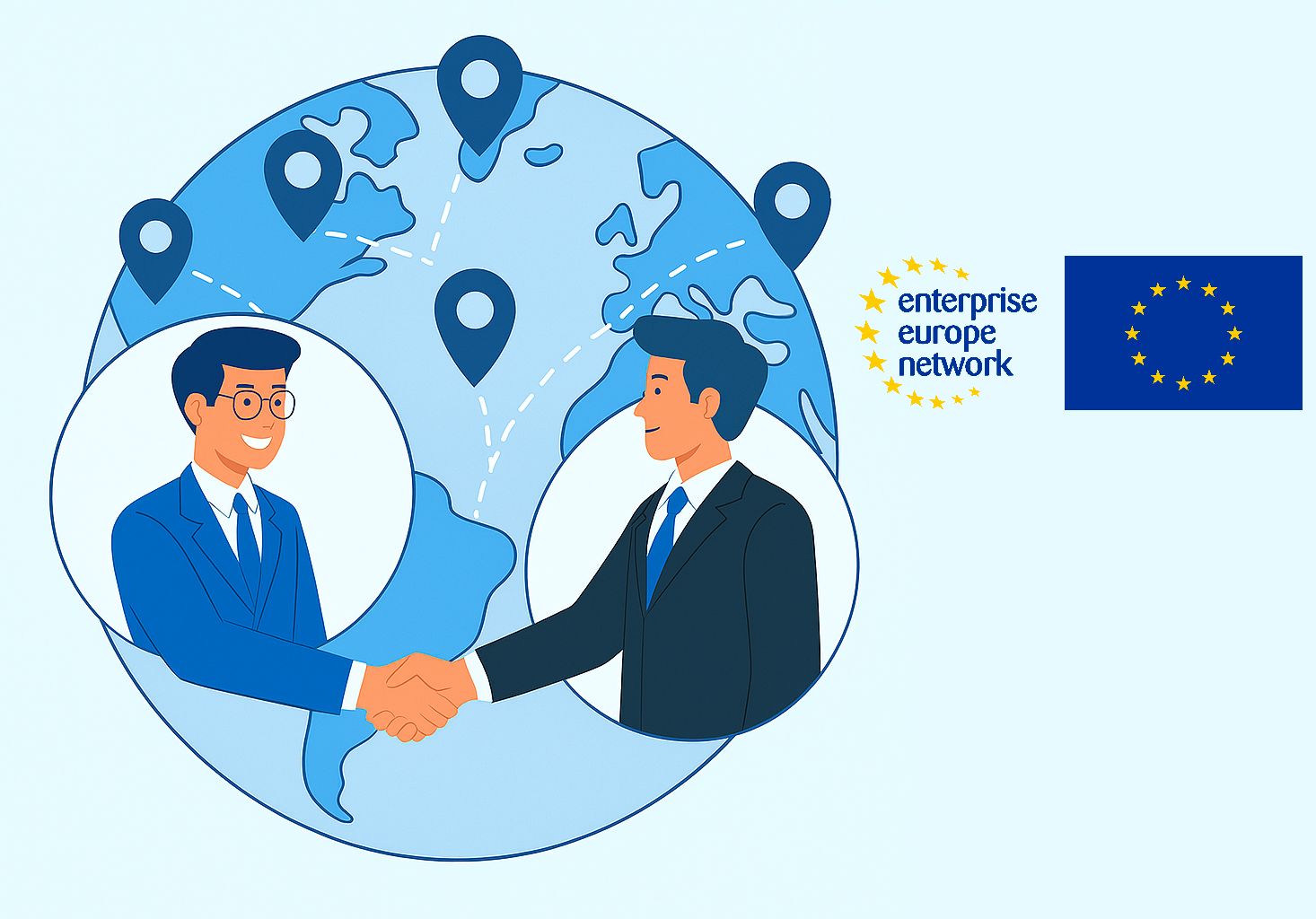 Poiščite tuje partnerje za digitalno transformacijo (SRC-EDIH & Enterprise Europe Network)
