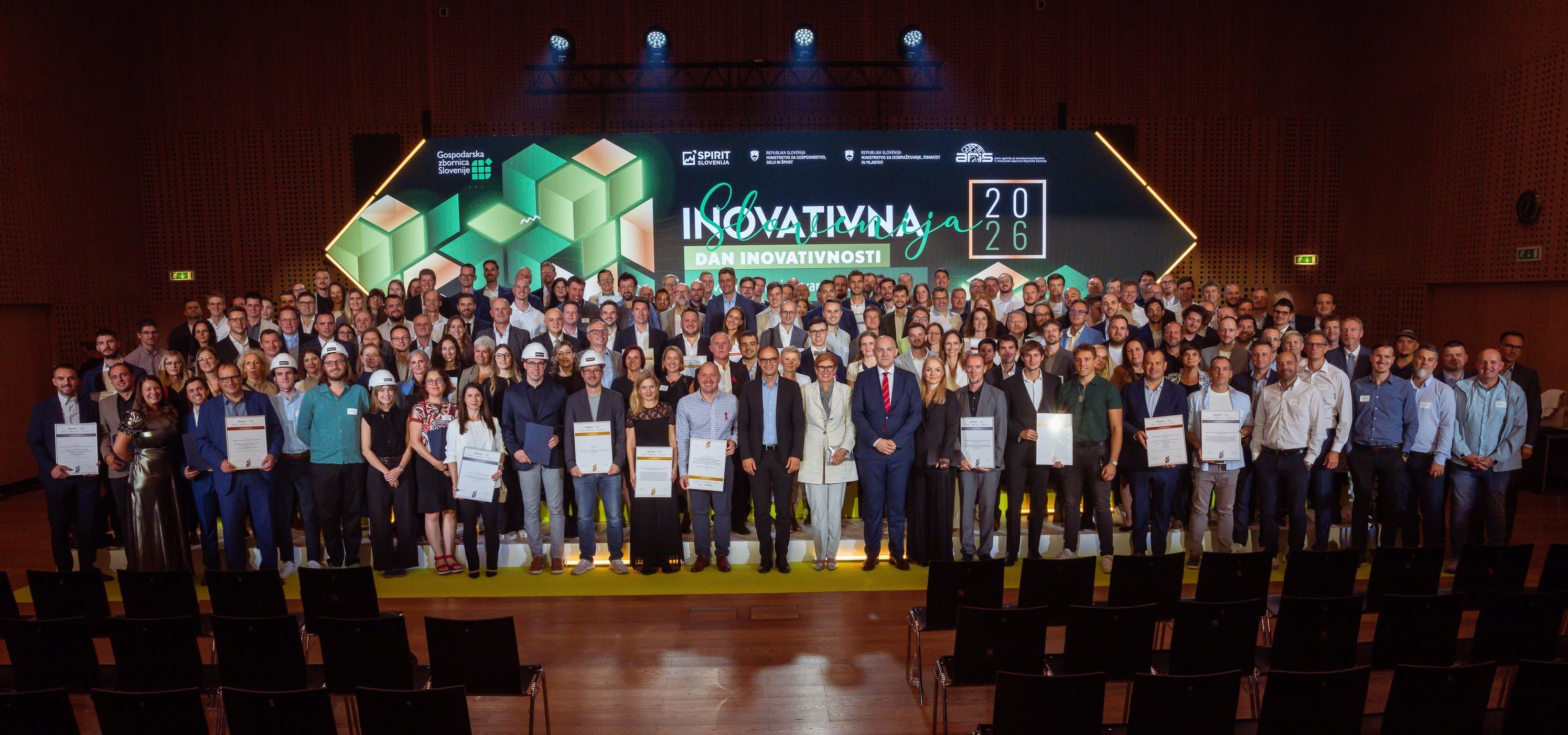 Rudolfovo in CNC Borštnar prejela nacionalno priznanje GZS za inovacije