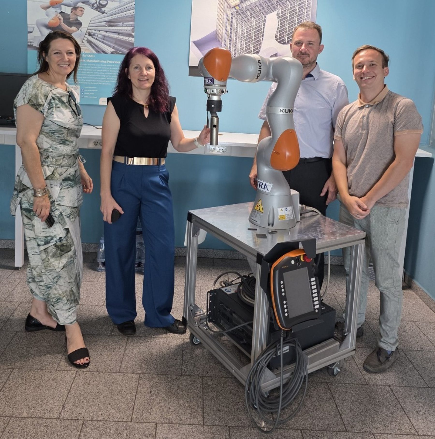 Demo center ROBOFLEX povezuje umetnost, tehnologijo in razvoj