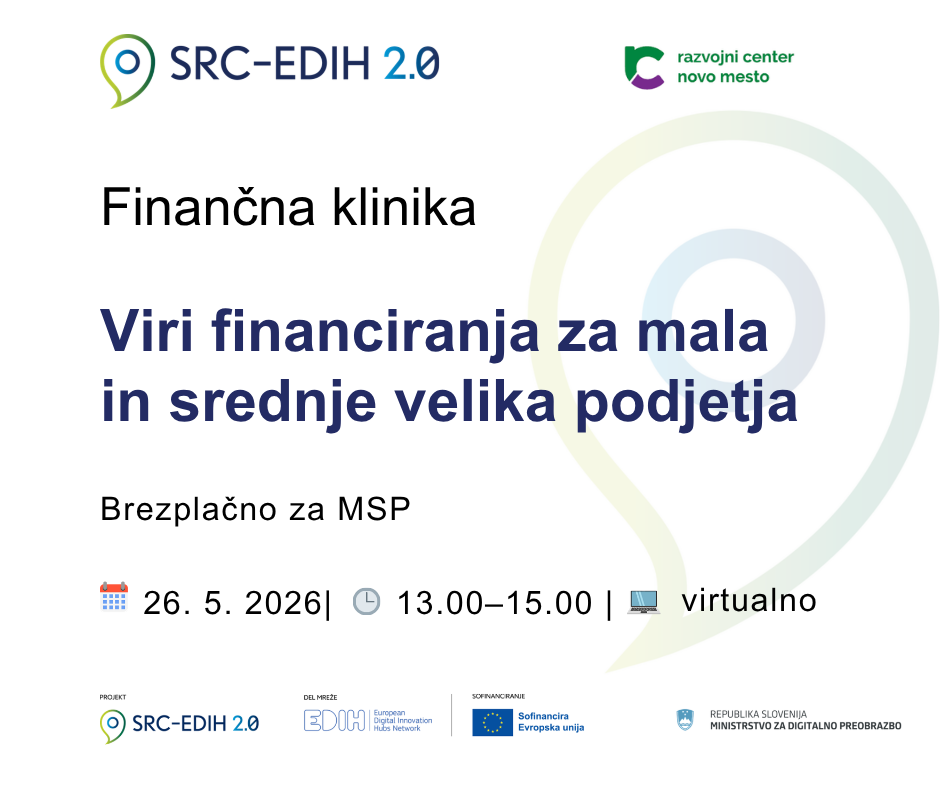 Financial Clinic – Funding sources for small and medium-sized enterprises
