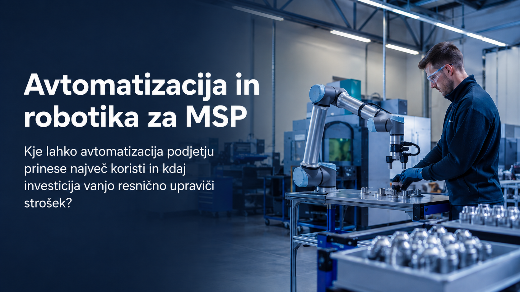 Avtomatizacija in robotika za MSP