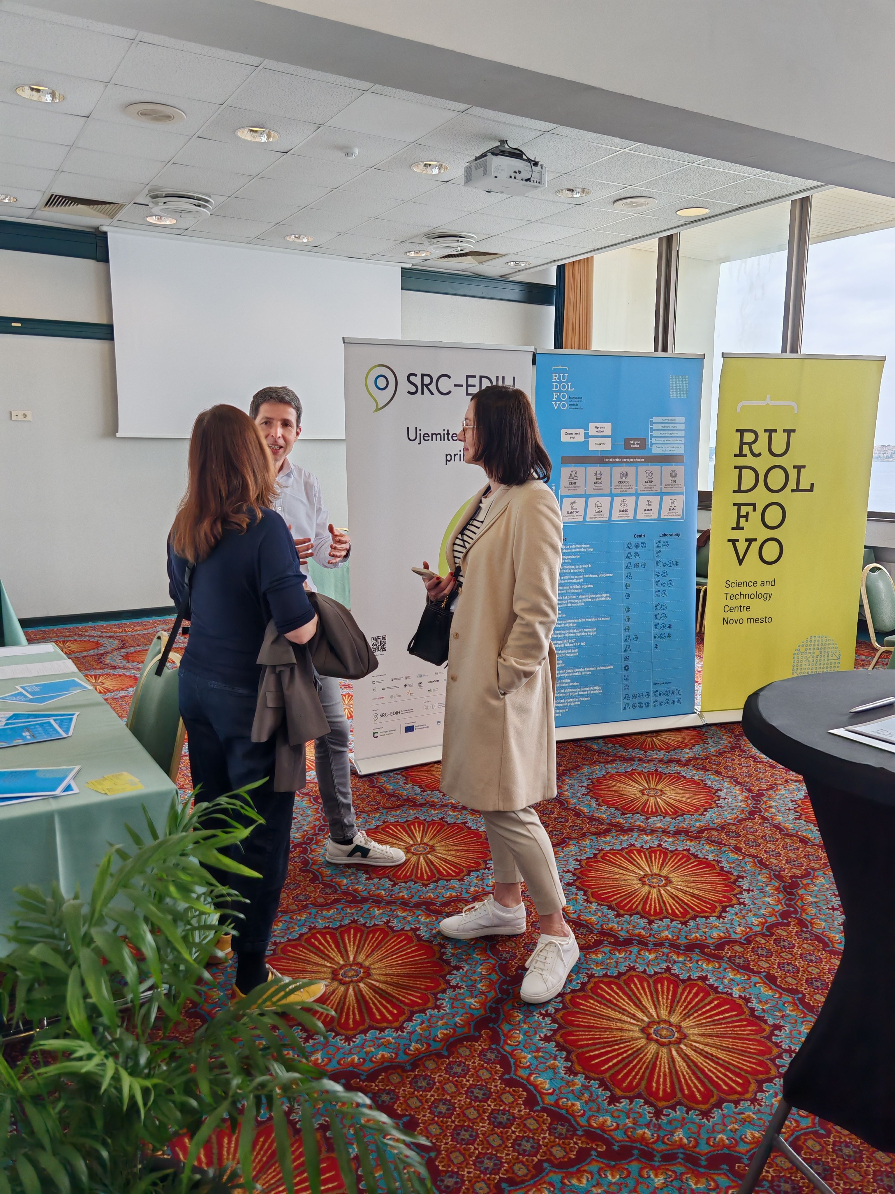 Rudolfovo presented SRC-EDIH 2.0 project at the Slovenian Informatics Days 2026