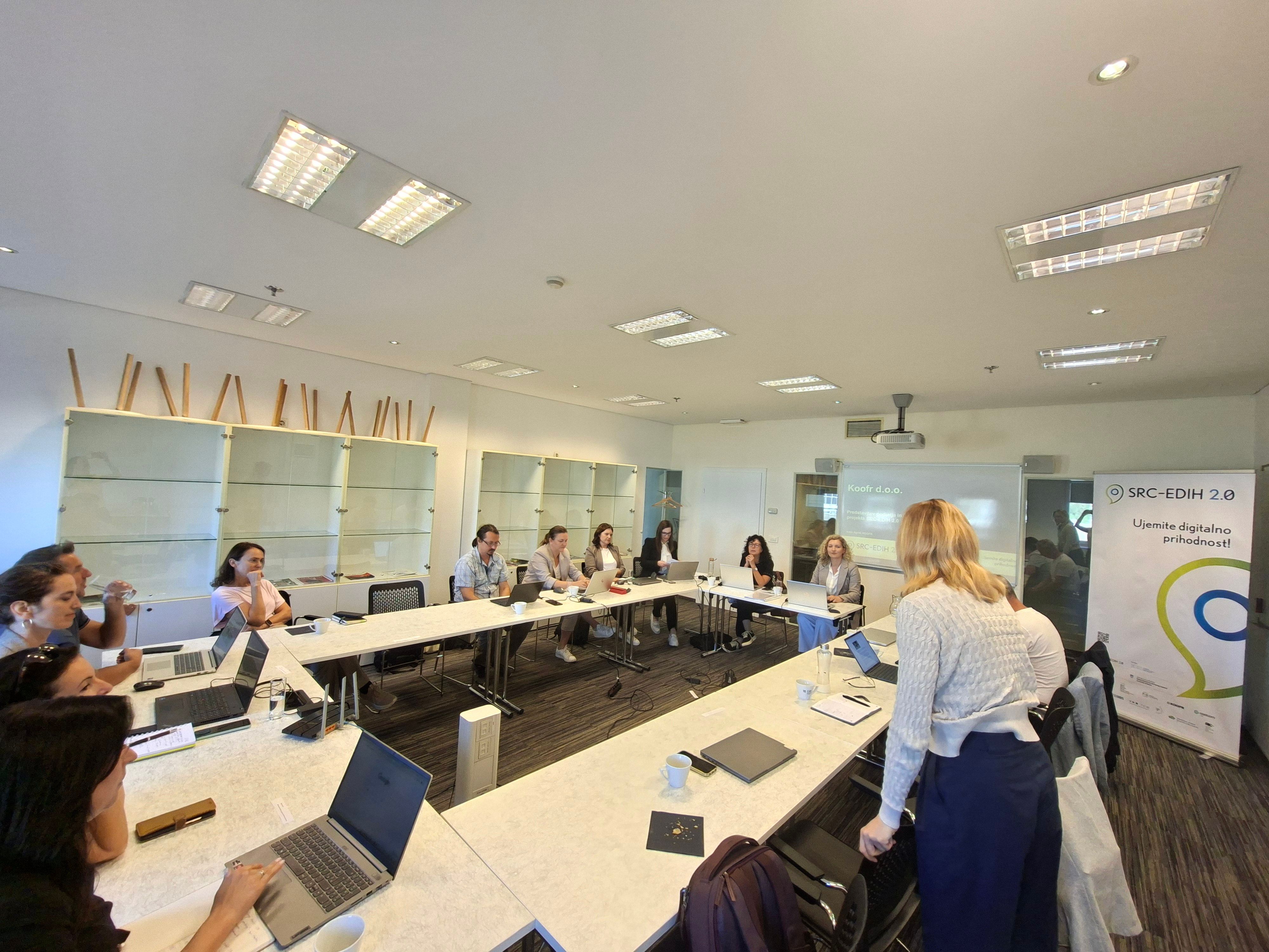 KOOFR gostil četrto srečanje konzorcija projekta SRC-EDIH 2.0